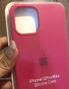 IPhone 12 Pro Max Wine Red Silicone Cover