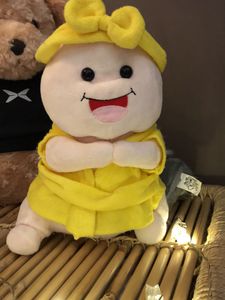 Cute Yellow Plush Doll