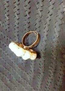 Pearl Statement Ring