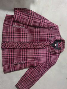 Shimmer (⁠｡⁠•̀⁠ᴗ⁠-⁠)⁠✧Houndstooth Blazer -✿⁠