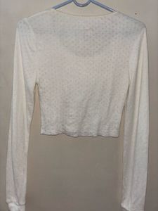 Long Sleeve Crop Top