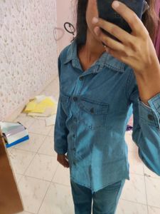 Denim Blue Shirt