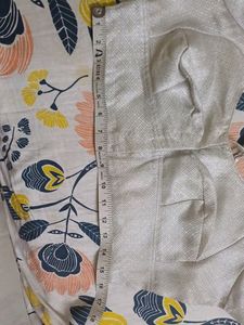 Silver Blouse in Good Condition.