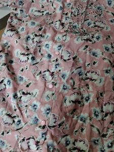 Floral Print Top &amp; Pants Set