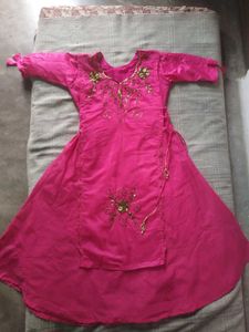 Womens Pink Kurti