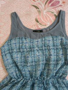 Cute Blue Mini Dress