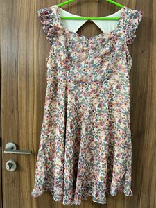Cream Colour Pretty Dress
