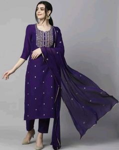 😍Kurta Set 💜...