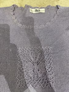 Fancy wool tshirt