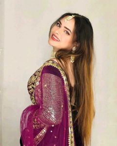 Purple Lehnga