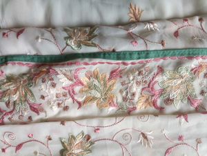 Embroidered Fabric Piece