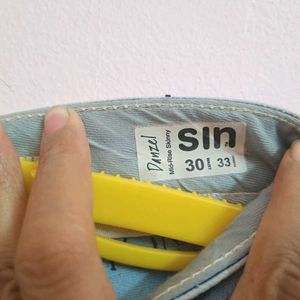 Light Wash Slim Fit Jeans