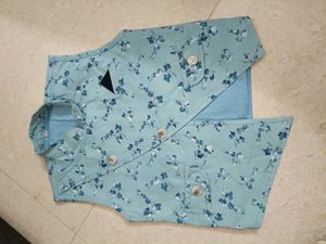 Boys Floral Print Set