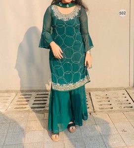 Elegant Green Kurta Set