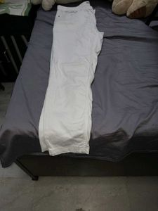 ZARA TRF Denim white Skinny Jeans