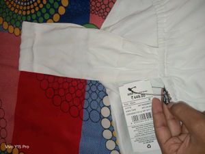 Elegant White One-Shoulder Top