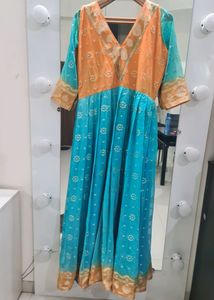 Blue Long Ethnic Dress / Anarkali