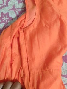 Orange 🧡 Colour Gown