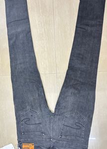 Gray Denim Jeans