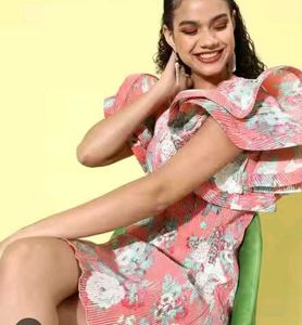 Floral Print Party Dress