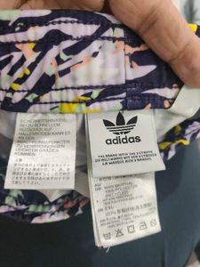 Adidas Originals Kids Purple &amp; White Tiger Print