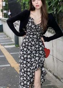 Side-slit Sundress Bodycon