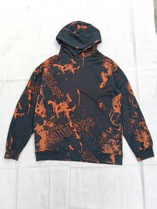 Unique Graphic Print Hoodie