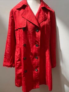 Olivia Lauren Red Long Jacket Looks Fabulous