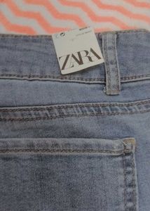 Distressed Denim Shorts