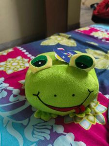 Frog Plush Phone Holder