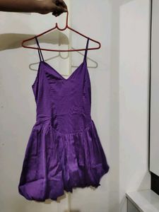 Purple Mini Dress Brand New Price Negotiable
