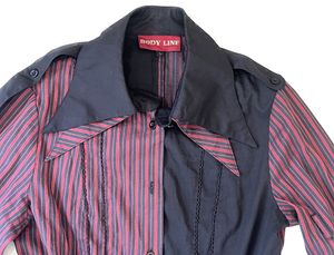 90s Fitted Black Shirt