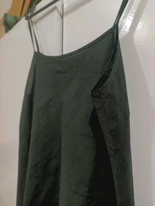 Green Slip Dress