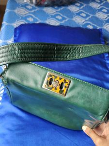 Imported Leather Hobo Bag