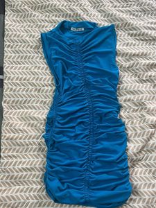 Zara Blue Bodycon Dress