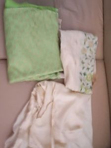 Ethnic Kurta Set - Green & White