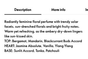 Oriflame Infinity My Sun Eau De Pefume