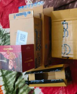 6 Cardboard Boxes Combo