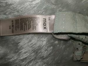 Sea Green Bra With Colour Stain