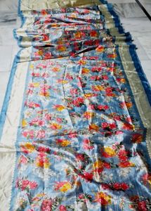 Soft Saree With Blouse Piece 1 Mtr