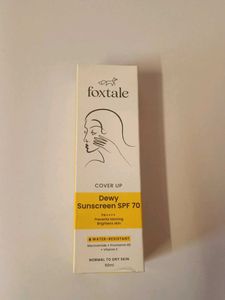 Foxtale Dewy Sunscreen SPF 70