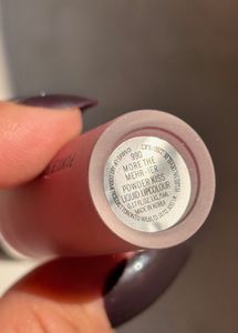 MAC Powder Kiss liquid Lipstick:- More The Mehr ie