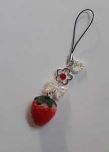 Strawberry Phone Charm