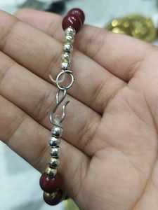 Brown And Mahroon Color Combination Necklace