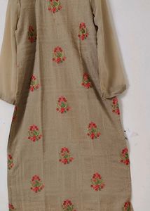Embroidery Work Kurti + Dupatta