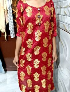 Beautiful Redish Kurta
