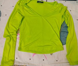 Neon Colour Crop Top