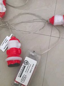 Santa String Lights