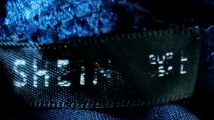 Beutiful Crushed Velvet Shein Dress