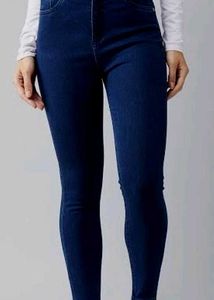 Navy Blue Denim Jeans